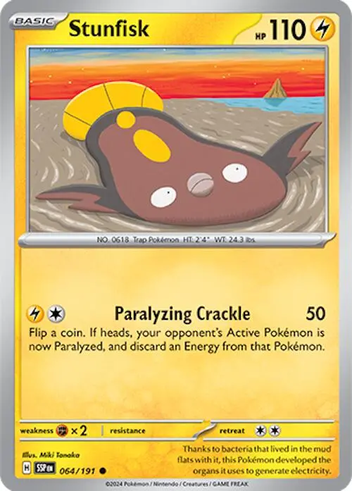 Stunfisk (064/191) [Scarlet & Violet: Surging Sparks] 1