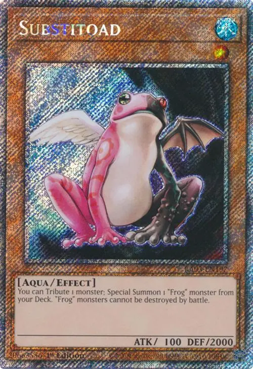 Substitoad (Platinum Secret Rare) [Ra03-En197] Platinum Secret Rare 1