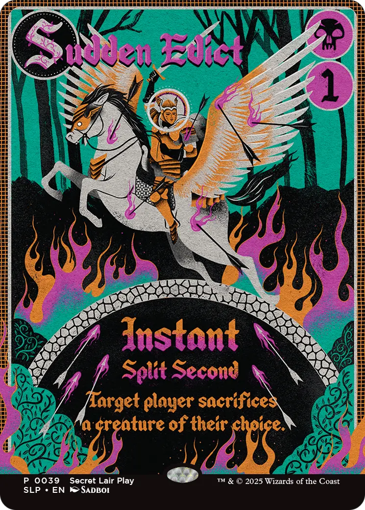Sudden Edict [Secret Lair Showdown] 1