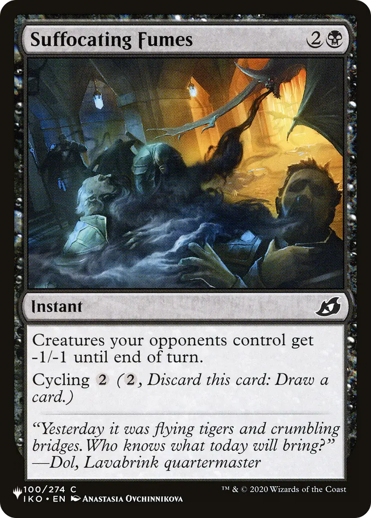Suffocating Fumes [The List] 1