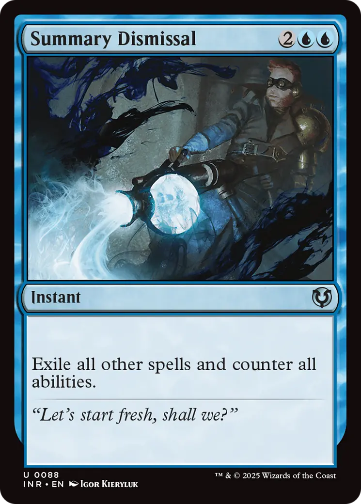 Summary Dismissal [Innistrad Remastered] 1