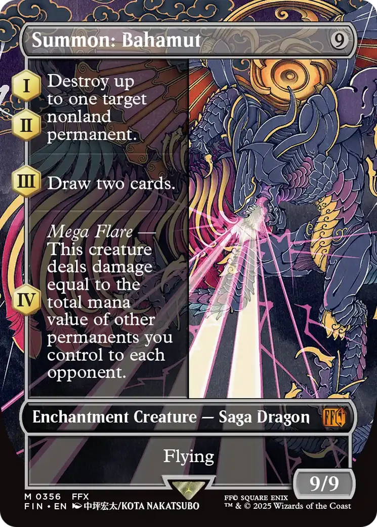 Summon: Bahamut (Borderless) [Final Fantasy] 1