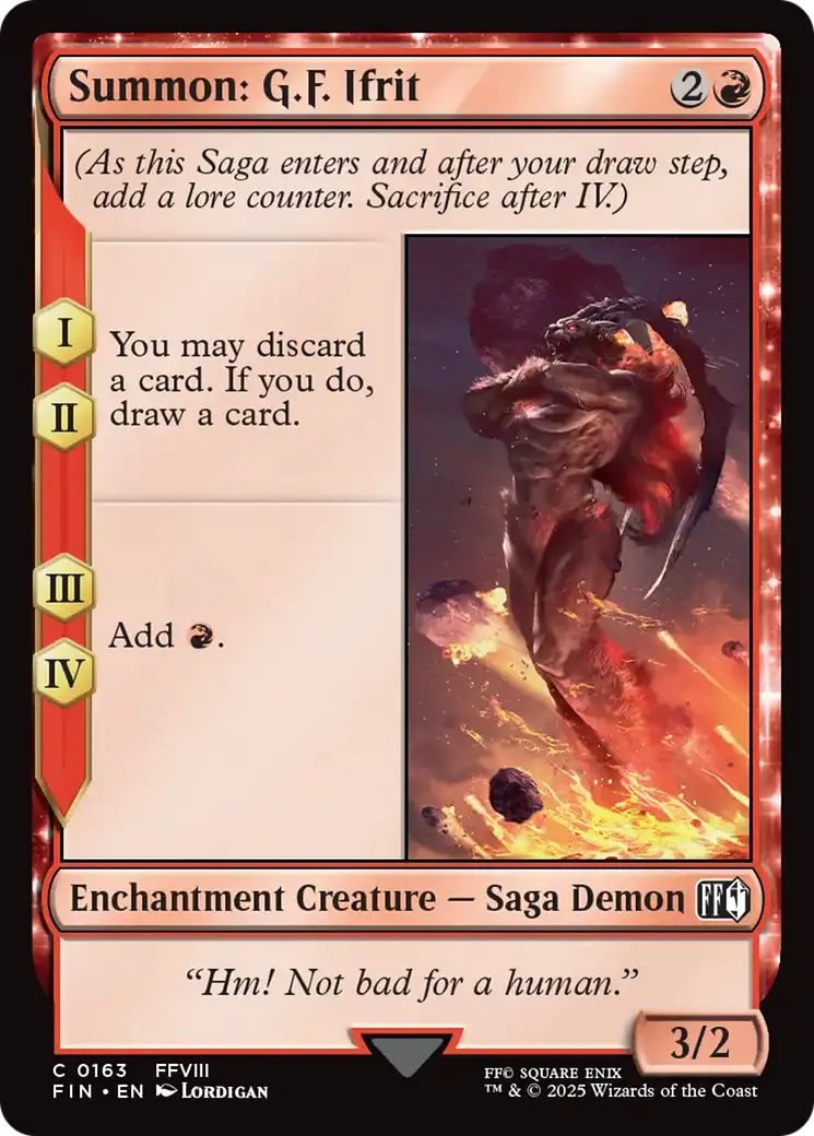 Summon: G.F. Ifrit [Final Fantasy] 1