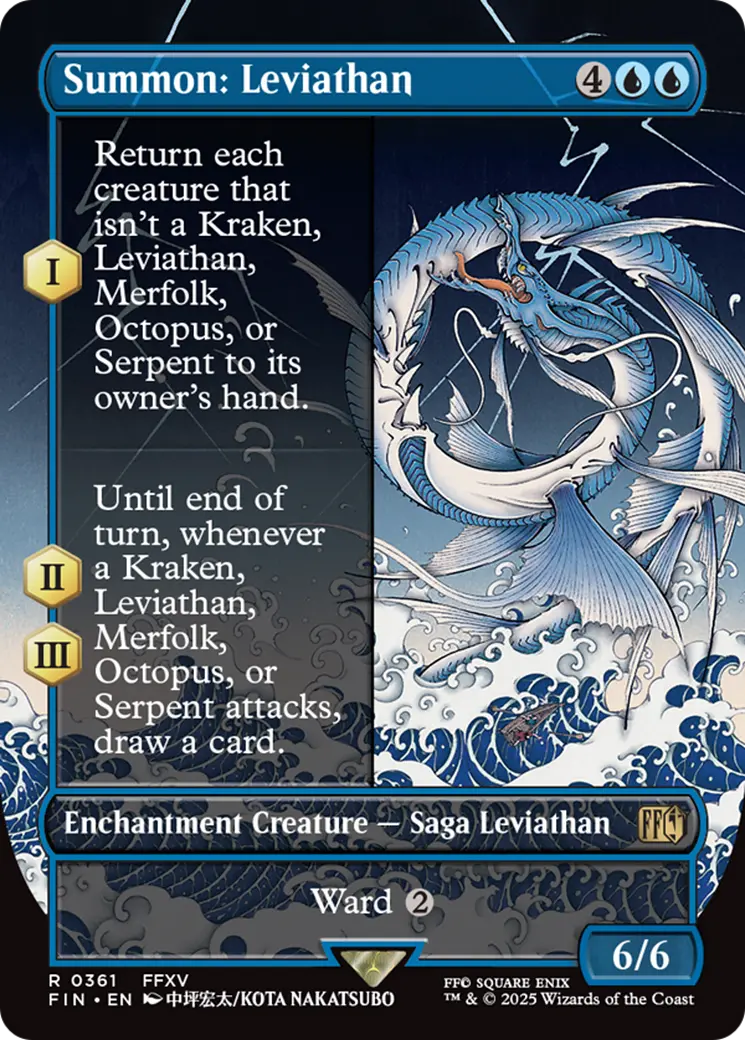 Summon: Leviathan (Borderless) [Final Fantasy] 1