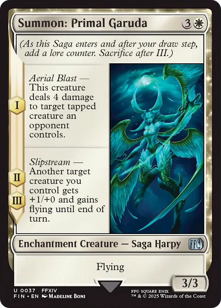 Summon: Primal Garuda [Final Fantasy] 1