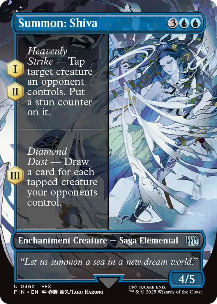 Summon: Shiva (Borderless) [Final Fantasy] 1