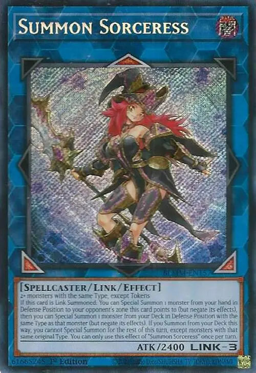 Summon Sorceress [Blmm-En157] Secret Rare 1