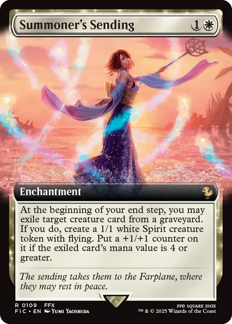 Summoner's Sending (Extended Art) [Final Fantasy Commander] 1