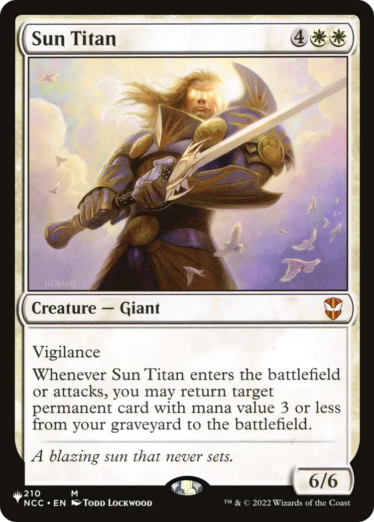 Sun Titan (Ncc) [The List] 1