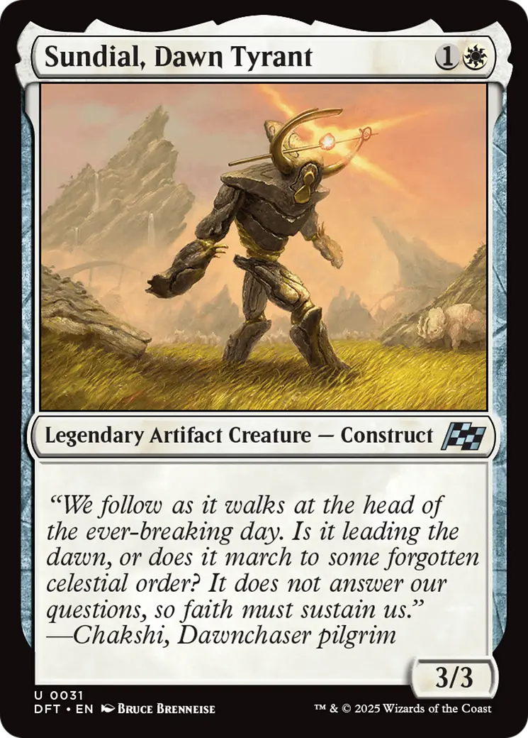 Sundial, Dawn Tyrant [Aetherdrift] 1