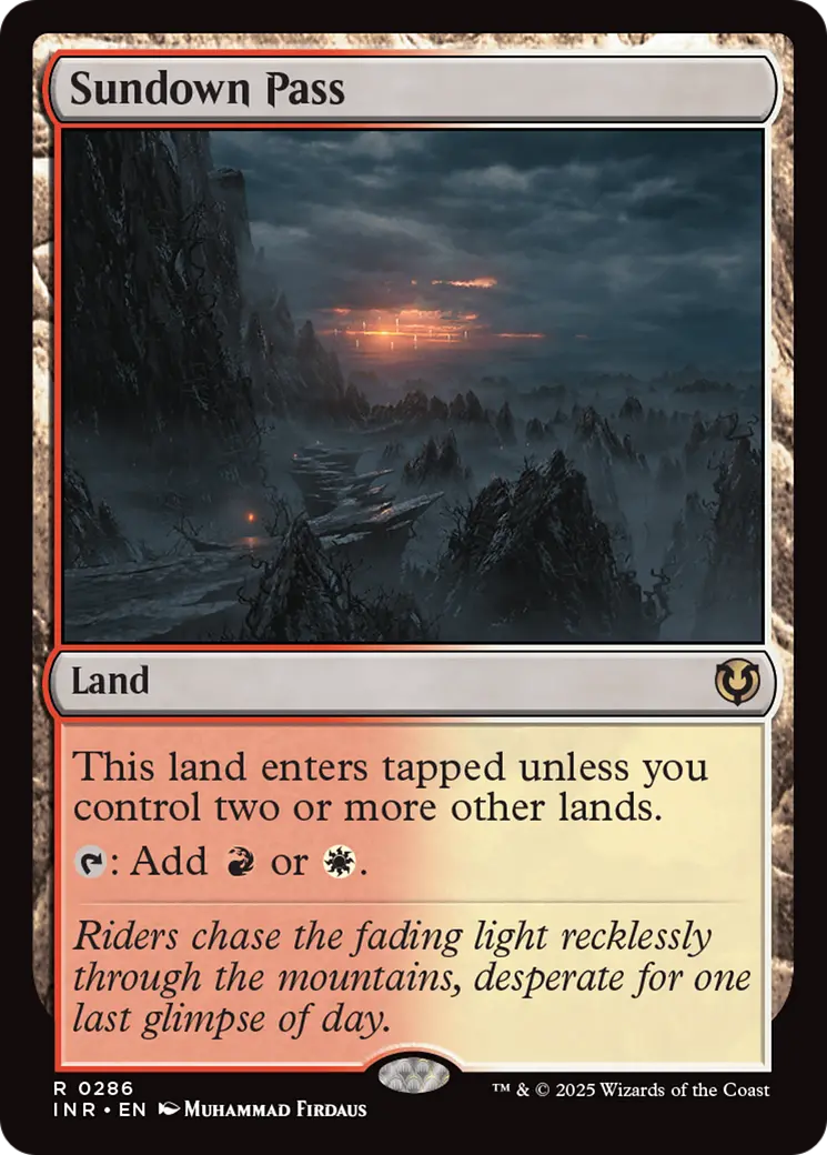 Sundown Pass [Innistrad Remastered] 1