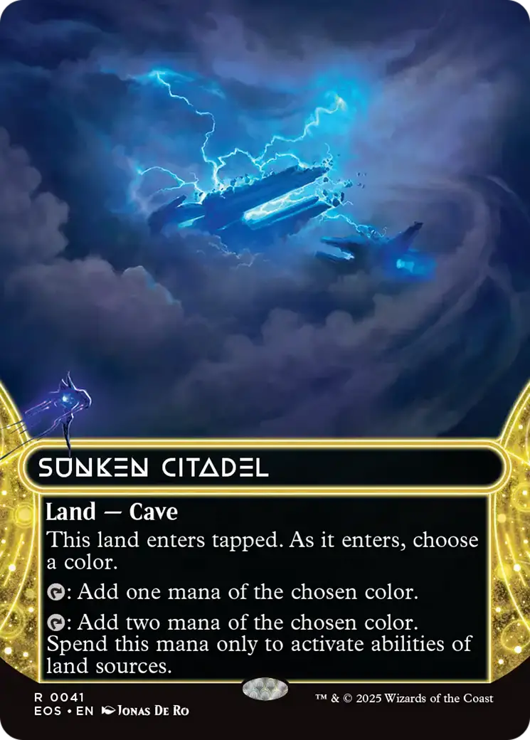 Sunken Citadel (0041) (Borderless) [Edge Of Eternities: Stellar Sights] 1