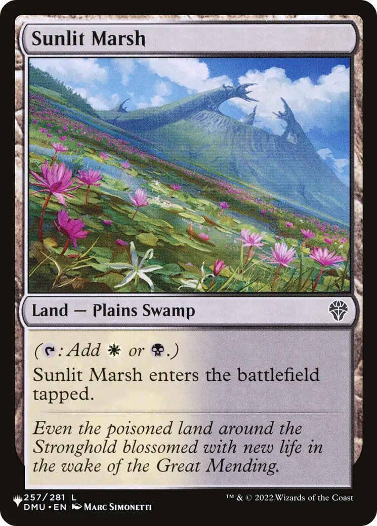 Sunlit Marsh [The List] 1