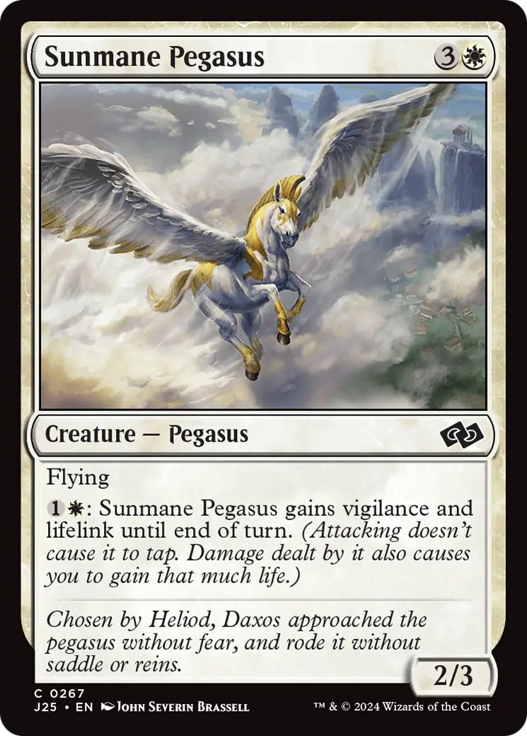 Sunmane Pegasus [Foundations Jumpstart] 1