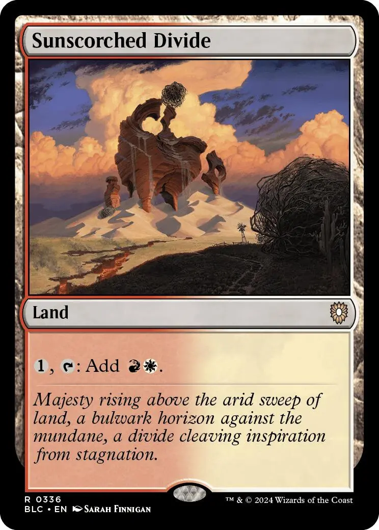 Sunscorched Divide [Bloomburrow Commander] 1