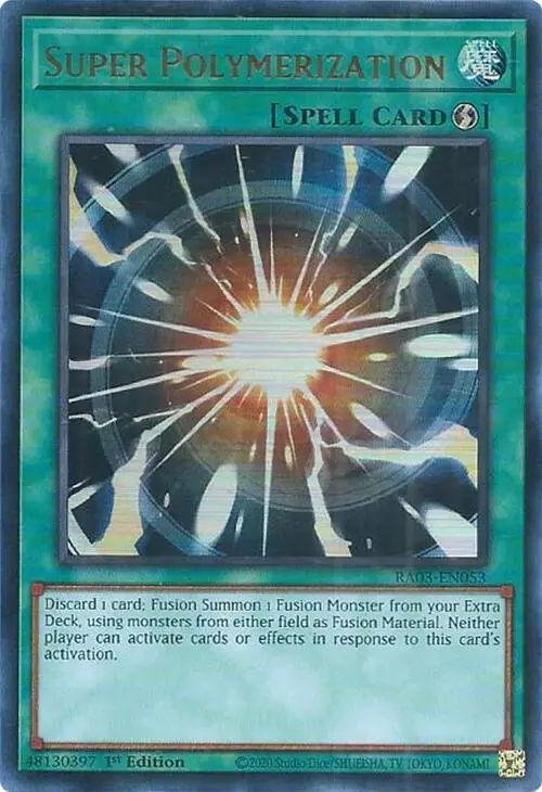 Super Polymerization (Ur) [Ra03-En053] Ultra Rare 1