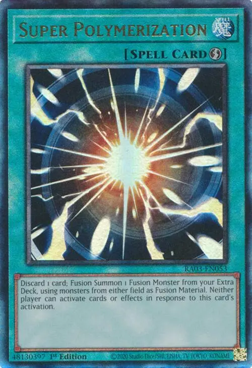 Super Polymerization (Utr) [Ra03-En053] Prismatic Ultimate Rare 1