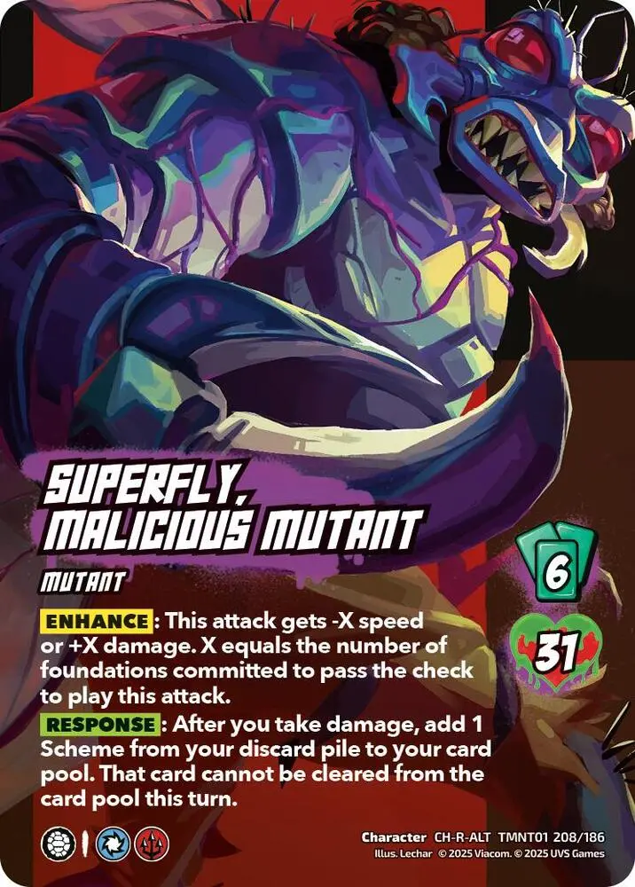 Superfly, Malicious Mutant (Alternate Art) - Teenage Mutant Ninja Turtles (Tmnt) 1