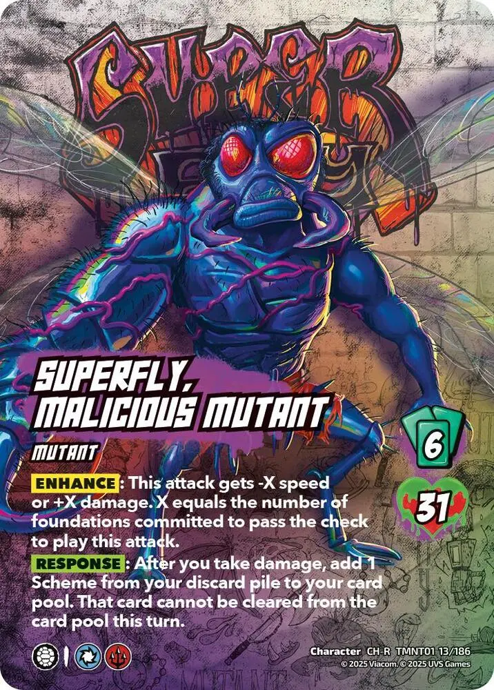 Superfly, Malicious Mutant - Teenage Mutant Ninja Turtles (Tmnt) 1