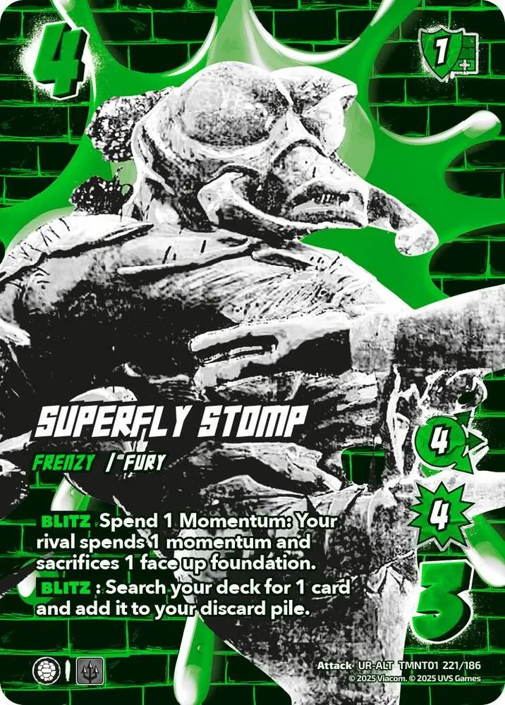 Superfly Stomp (Alternate Art) - Teenage Mutant Ninja Turtles (Tmnt) 1