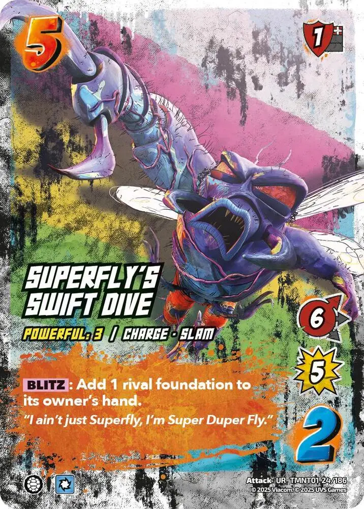 Superfly's Swift Dive - Teenage Mutant Ninja Turtles (Tmnt) 1
