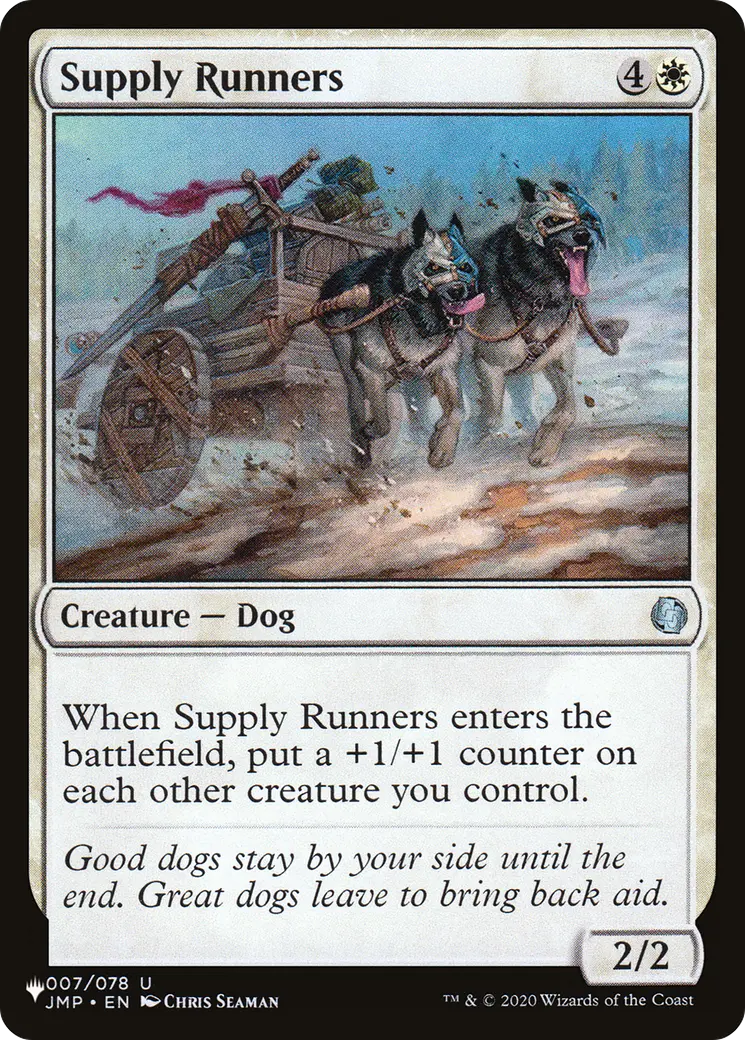 Supply Runners [The List] 1