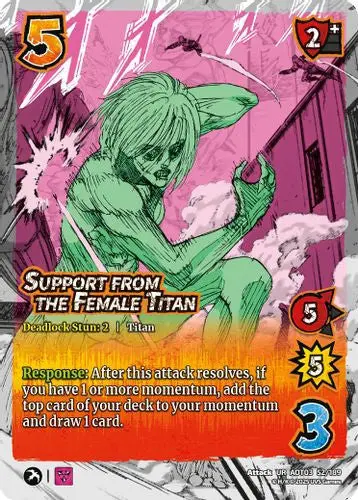 Support From The Female Titan 1