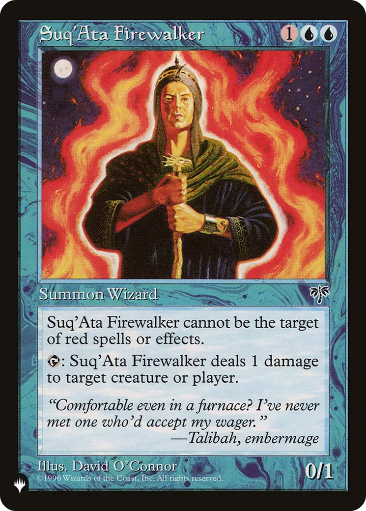 Suq'ata Firewalker [The List] 1