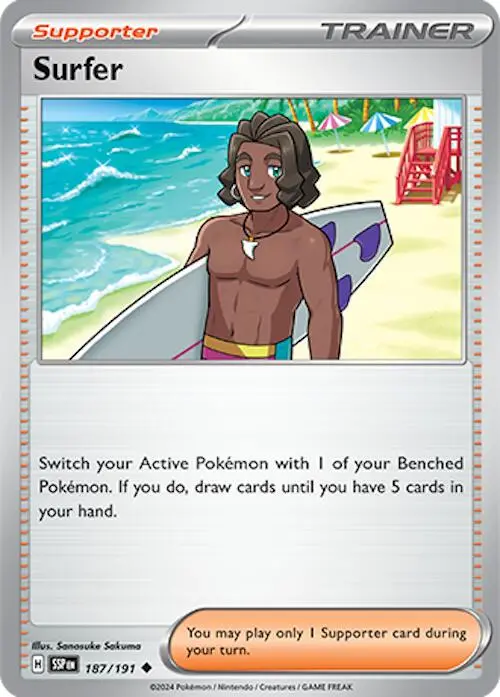 Surfer (187/191) [Scarlet & Violet: Surging Sparks] 1
