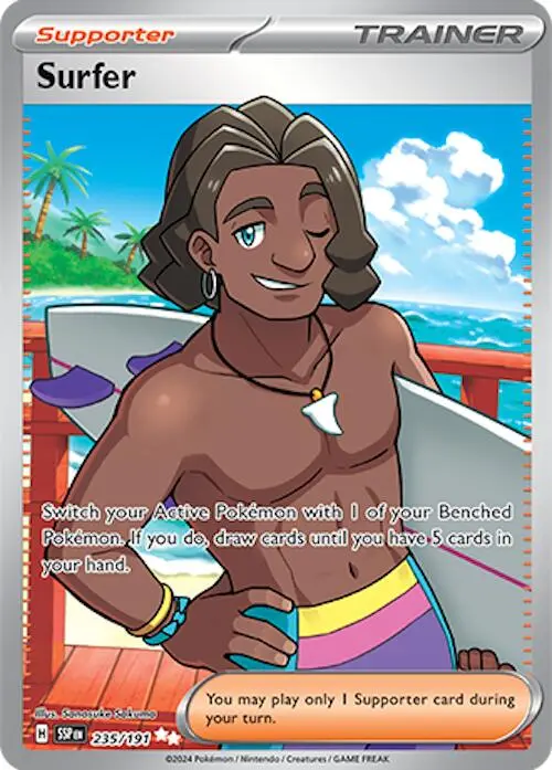 Surfer (235/191) [Scarlet & Violet: Surging Sparks] 1