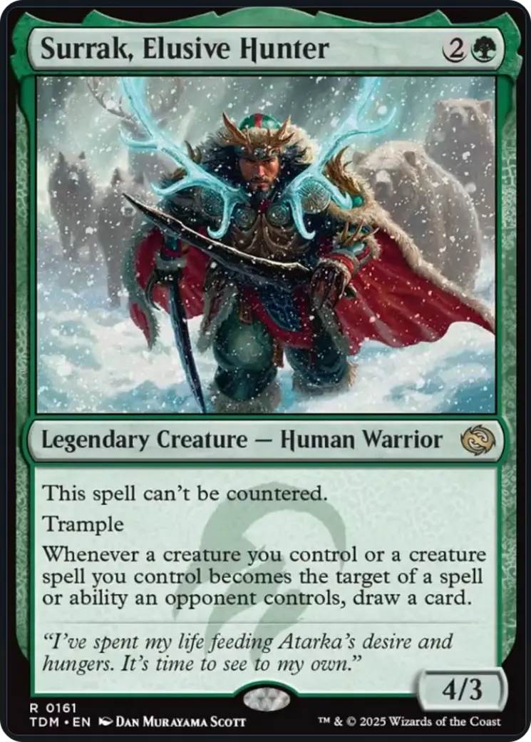 Surrak, Elusive Hunter [Tarkir: Dragonstorm] 1