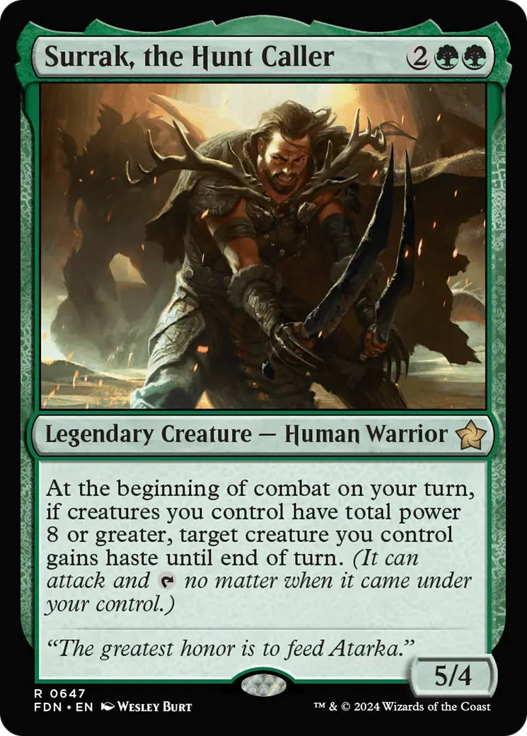 Surrak, The Hunt Caller [Foundations] 1