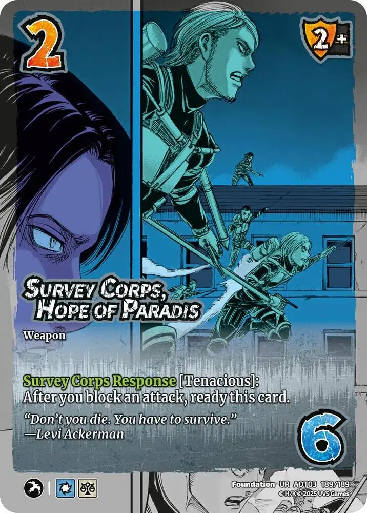 Survey Corps, Hope Of Paradis 1