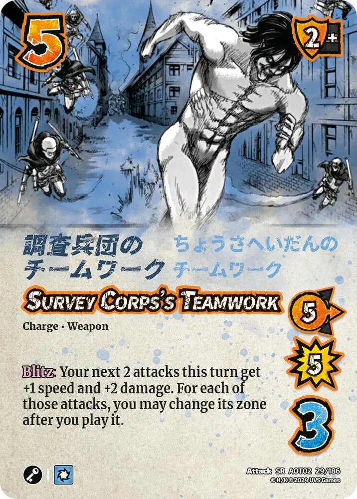 Survey Corps's Teamwork - Attack On Titan: Origins Of Power (Aot02) 1
