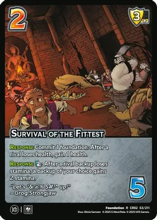 Survival Of The Fittest 1