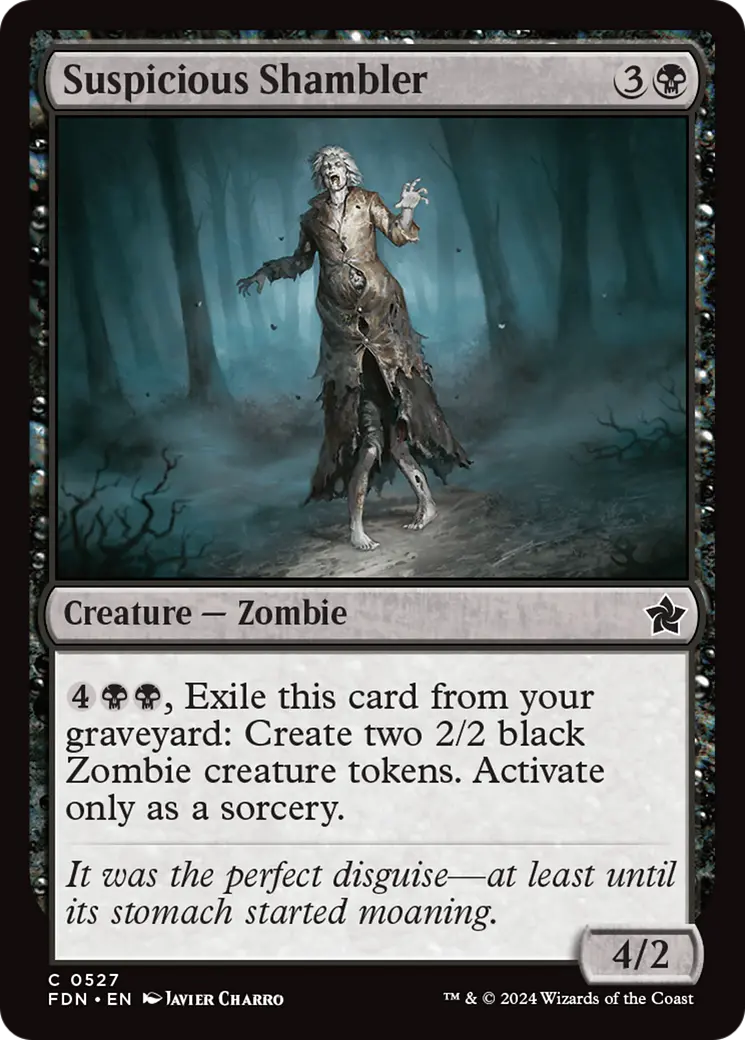 Suspicious Shambler [Foundations] 1