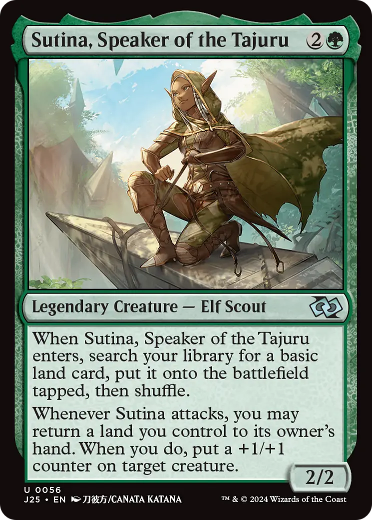 Sutina, Speaker Of The Tajuru (Anime) [Foundations Jumpstart] 1