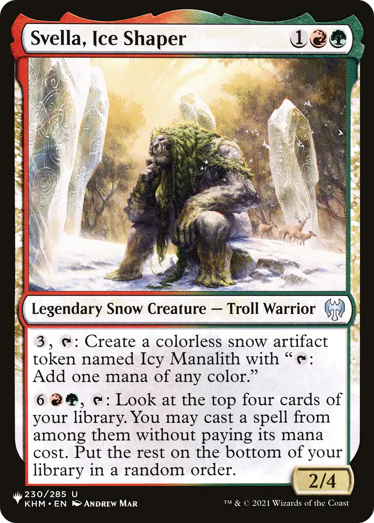 Svella, Ice Shaper [The List] 1