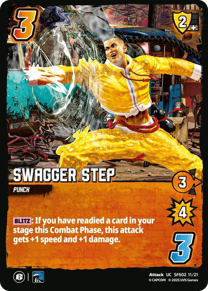 Swagger Step - Challenger Series: Street Fighter 6 (Sf6) (Foil) 1