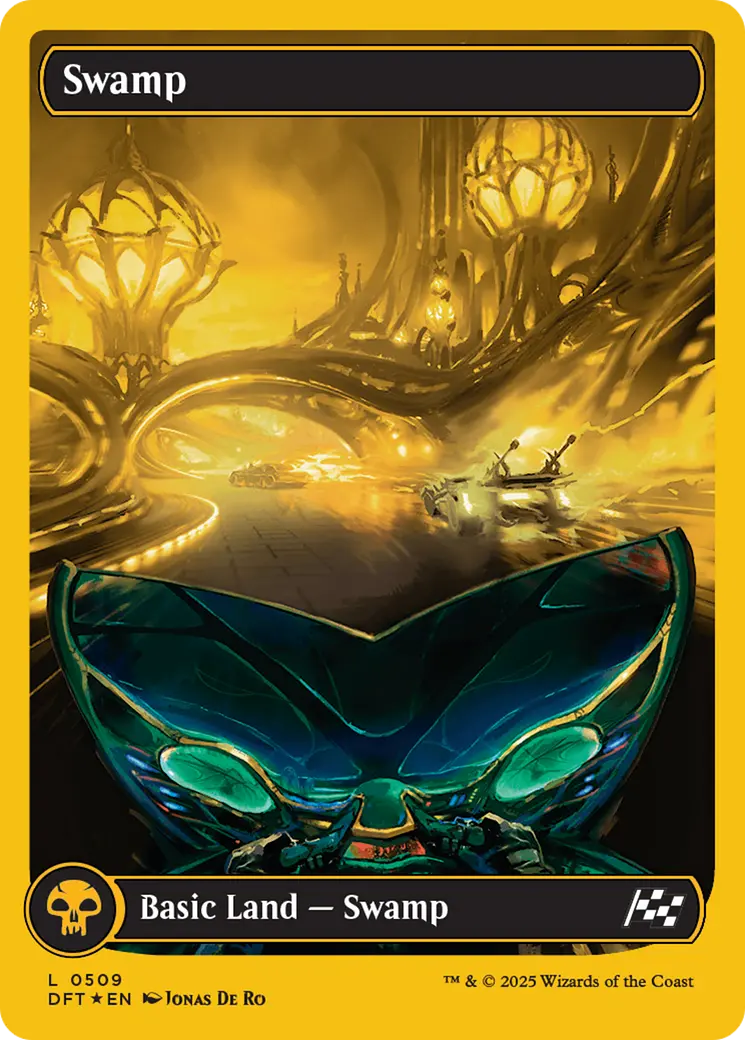 Swamp (0509) (First-Place Foil) [Aetherdrift] 1
