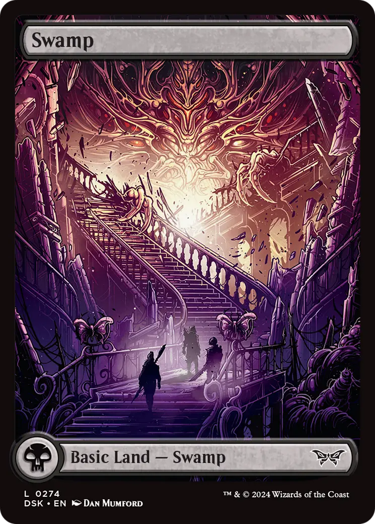 Swamp (274) - Full Art [Duskmourn: House Of Horror] 1