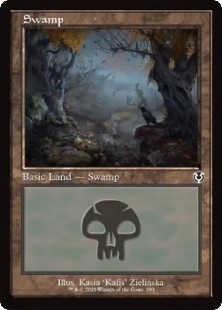 Swamp (293) (Retro Frame) [Innistrad Remastered] 1