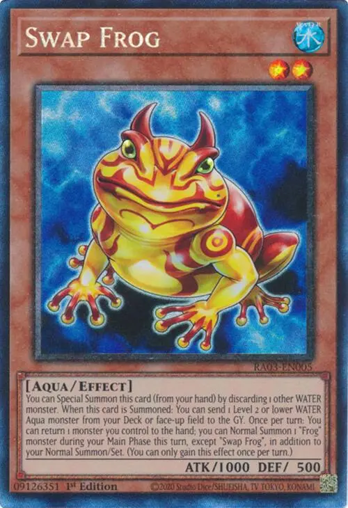 Swap Frog (Cr) [Ra03-En005] Prismatic Collector's Rare 1