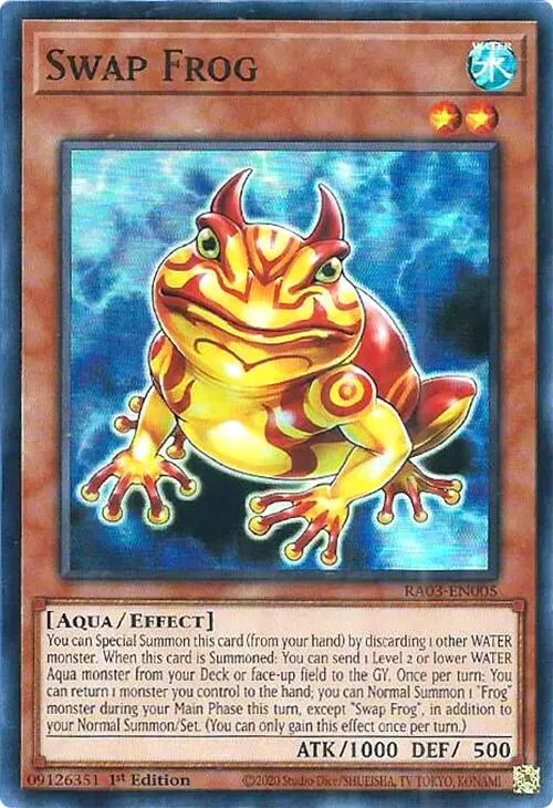 Swap Frog [Ra03-En005] Super Rare 1