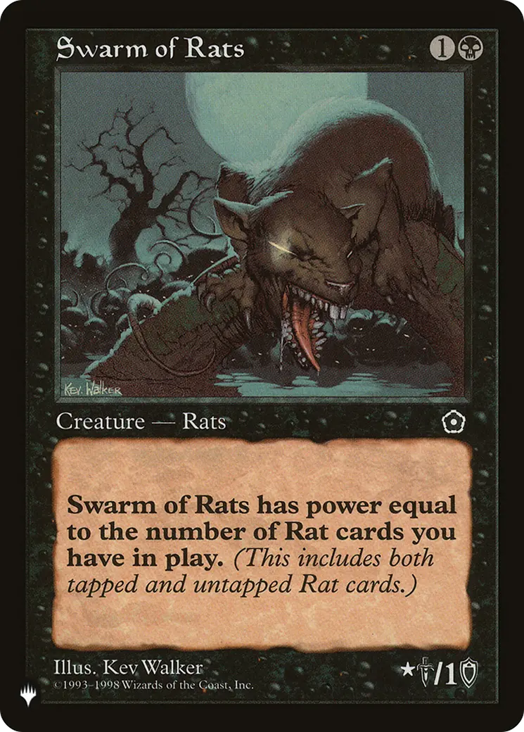 Swarm Of Rats [The List] 1