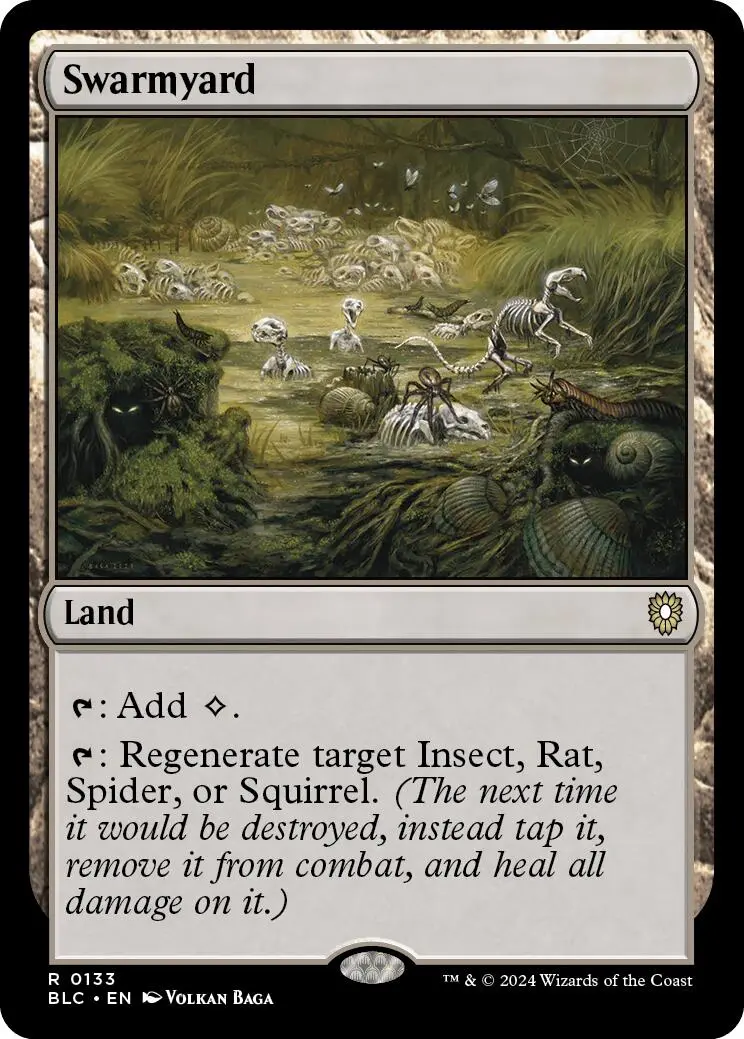 Swarmyard [Bloomburrow Commander] 1