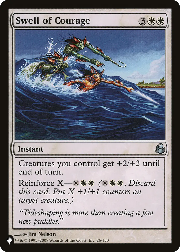 Swell Of Courage [The List] 1