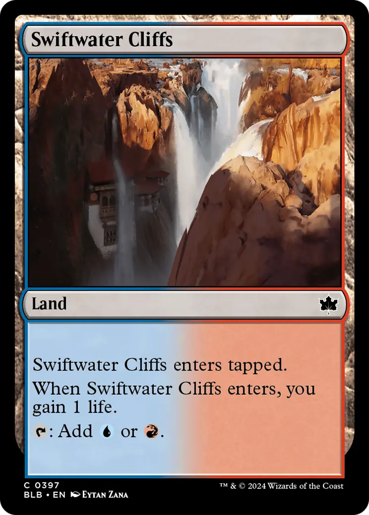 Swiftwater Cliffs [Bloomburrow] 1