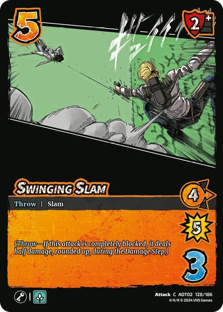 Swinging Slam - Attack On Titan: Origins Of Power (Aot02) 1