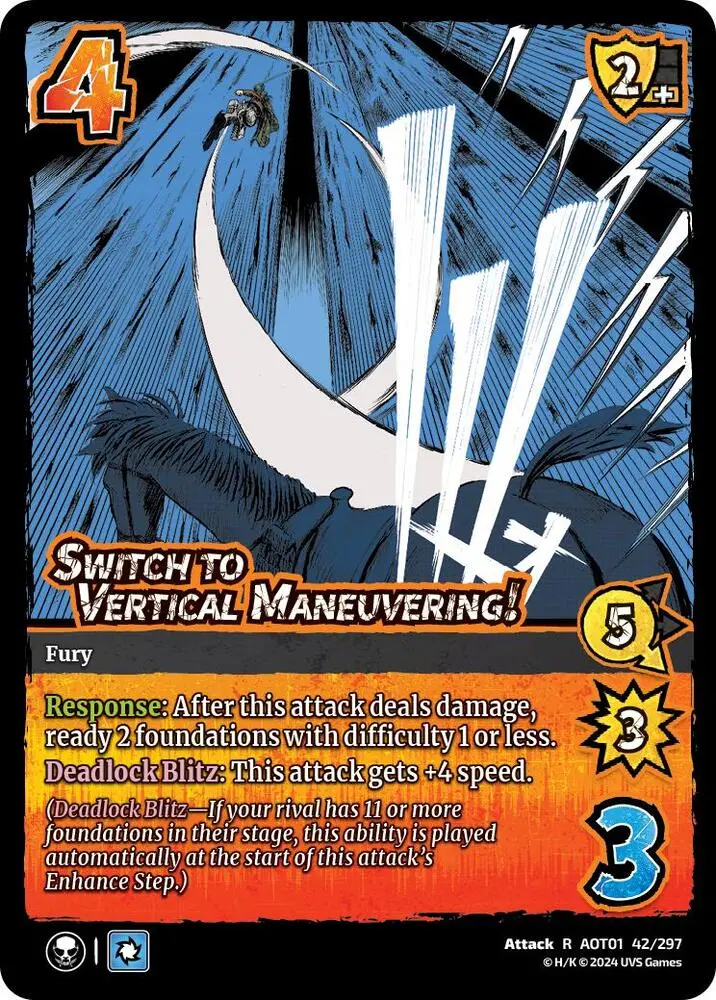 Switch To Vertical Maneuvering! - Foil 1
